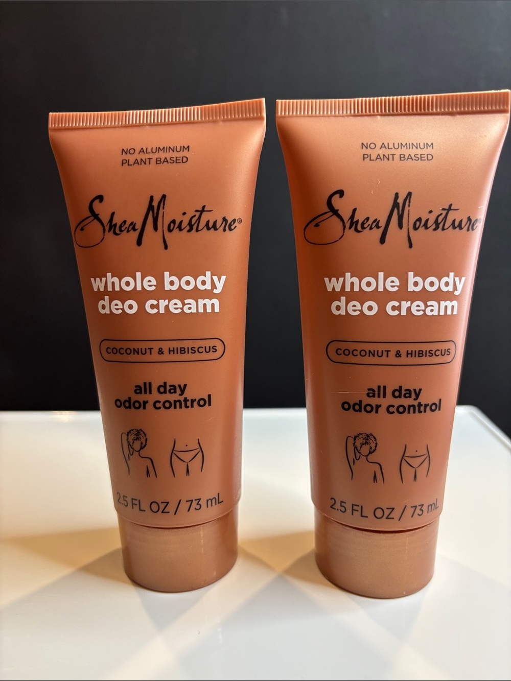 Shea Moisture Whole Body Deo Cream - Pair!